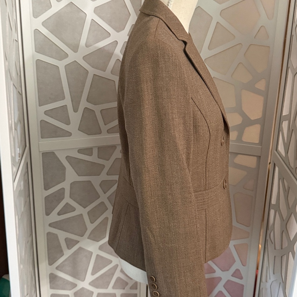 LOFT Brown Two-Button Blazer - image 2